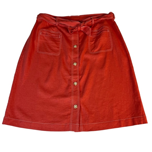 Christopher & Banks Skirts Christopher And Banks Womens Xl Linen